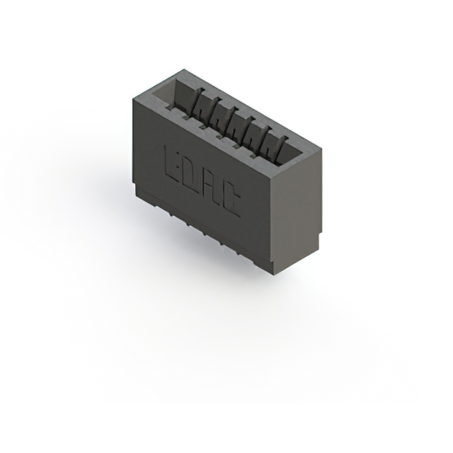 CONN EDGE SGL FMALE 6POS 0.125