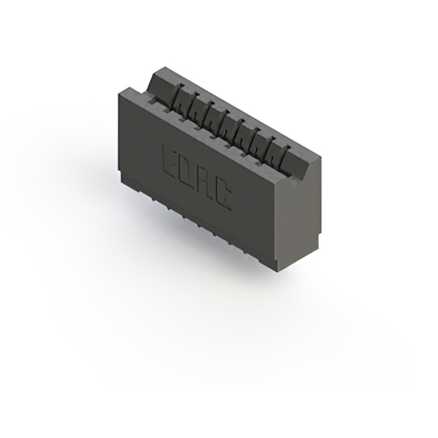 CONN EDGE SGL FMALE 8POS 0.125