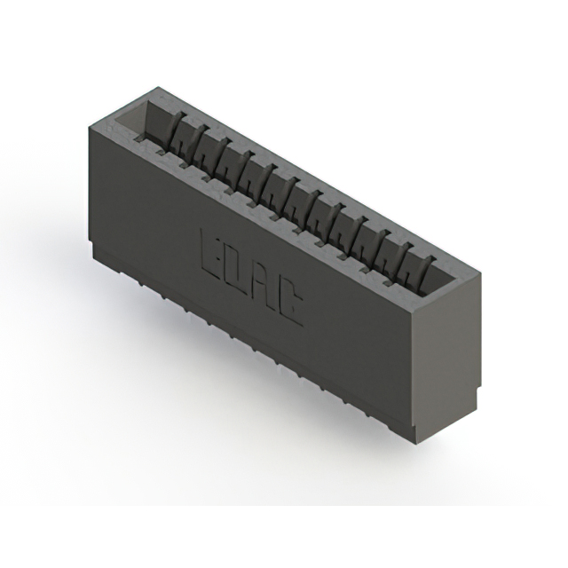 CONN EDGE SGL FMALE 12POS 0.125