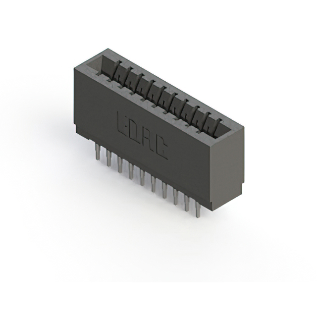 CONN EDGE DUAL FMALE 20POS 0.125