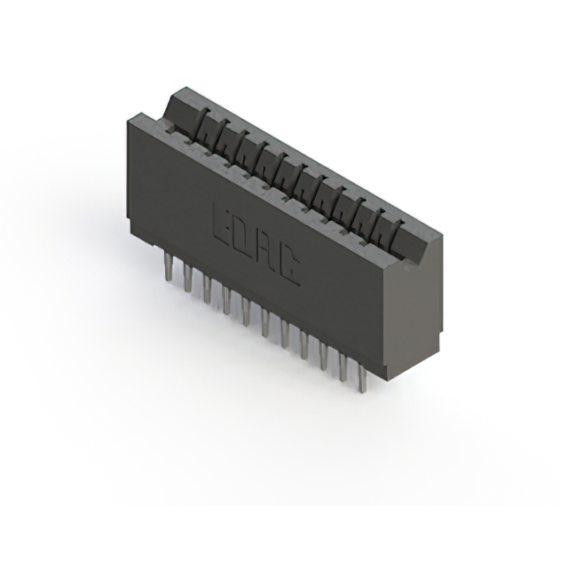 CONN EDGE DUAL FMALE 22POS 0.125