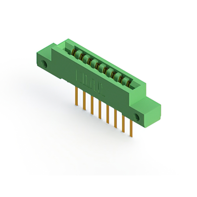 CONN EDGE SGL FMALE 8POS 0.156