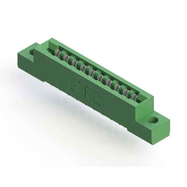 CONN EDGE DUAL FMALE 20POS 0.156