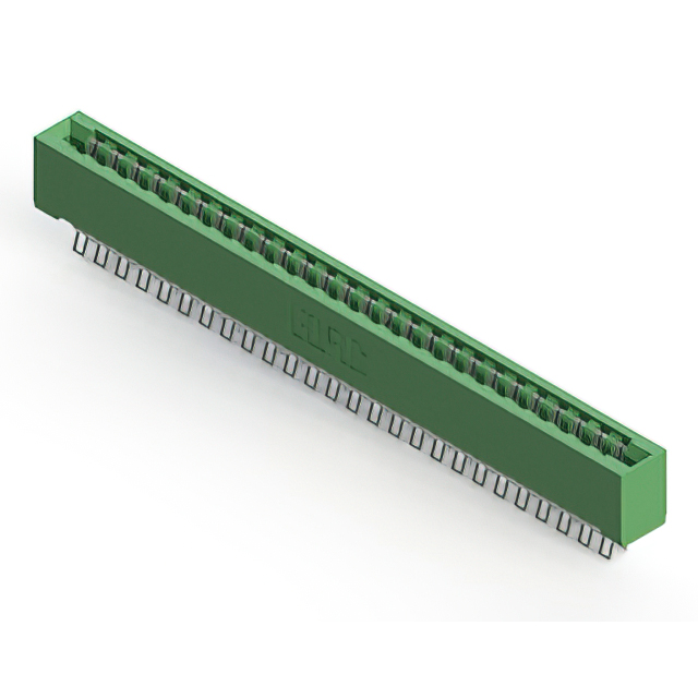 CONN EDGE DUAL FMALE 52POS 0.156