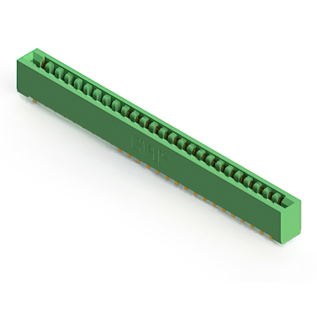 CONN EDGE DUAL FMALE 52POS 0.156