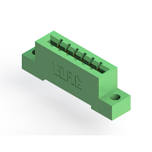CONN EDGE SGL FMALE 6POS 0.156