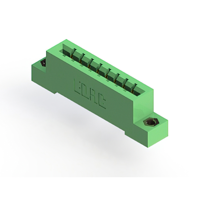 CONN EDGE SGL FMALE 8POS 0.156