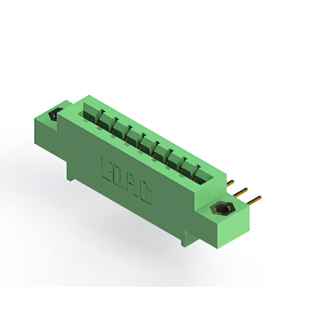 CONN EDGE SGL FMALE 8POS 0.156