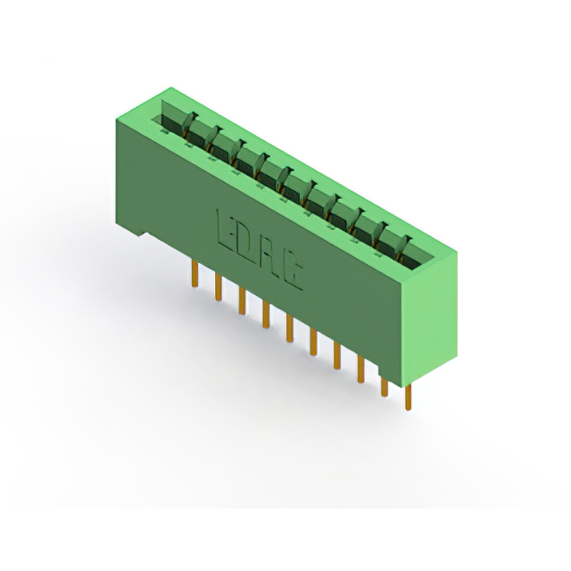 CONN EDGE SGL FMALE 10POS 0.156