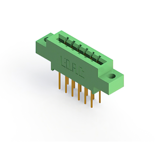 CONN EDGE DUAL FMALE 12POS 0.156