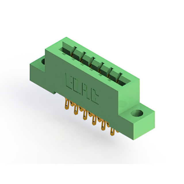CONN EDGE DUAL FMALE 12POS 0.156