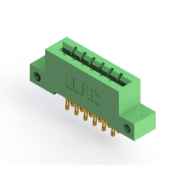 CONN EDGE DUAL FMALE 12POS 0.156
