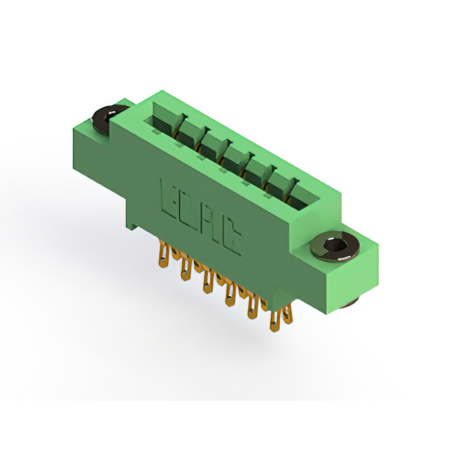 CONN EDGE DUAL FMALE 12POS 0.156