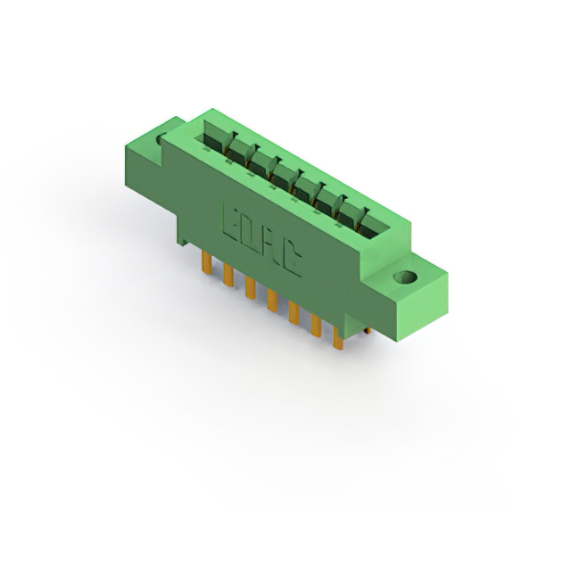 CONN EDGE DUAL FMALE 14POS 0.156