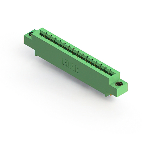 CONN EDGE SGL FMALE 15POS 0.156