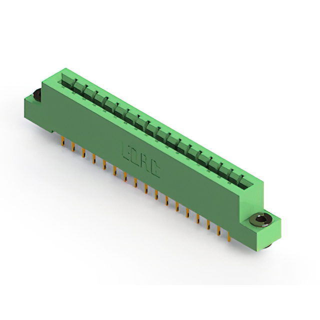 CONN EDGE SGL FMALE 17POS 0.156