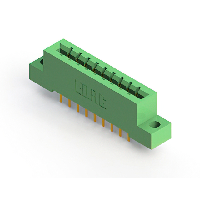 CONN EDGE DUAL FMALE 18POS 0.156