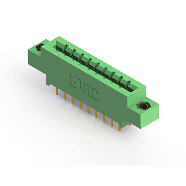CONN EDGE DUAL FMALE 18POS 0.156
