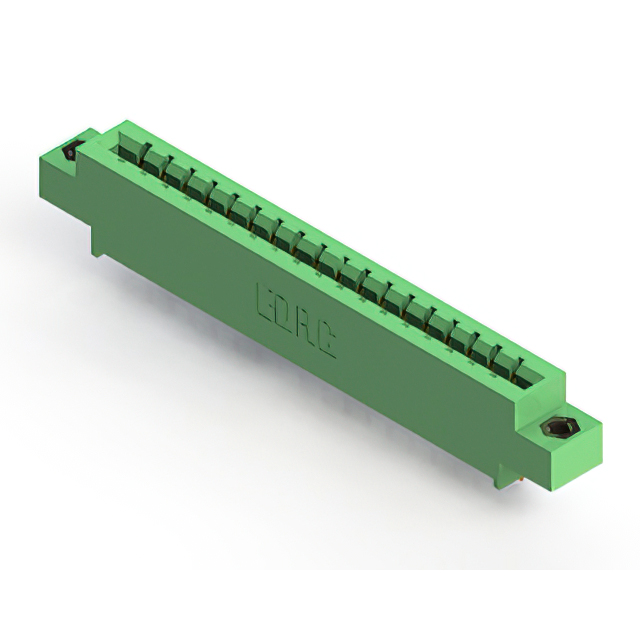 CONN EDGE SGL FMALE 18POS 0.156