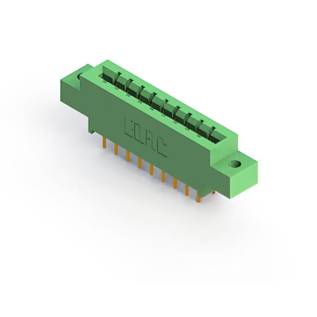 CONN EDGE DUAL FMALE 18POS 0.156