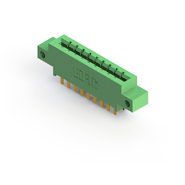 CONN EDGE DUAL FMALE 18POS 0.156