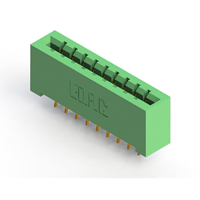 CONN EDGE DUAL FMALE 18POS 0.156
