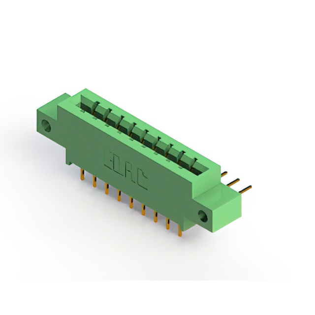 CONN EDGE DUAL FMALE 18POS 0.156