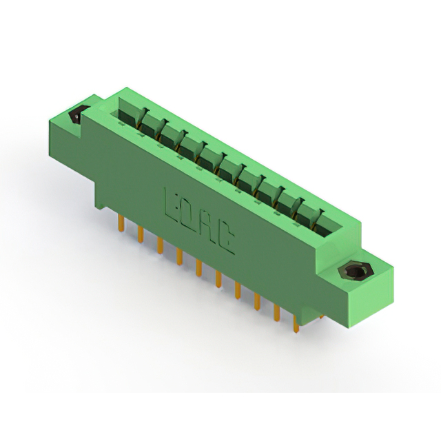 CONN EDGE DUAL FMALE 20POS 0.156
