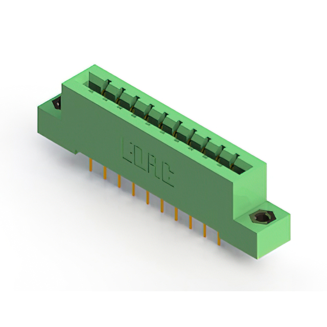 CONN EDGE DUAL FMALE 20POS 0.156
