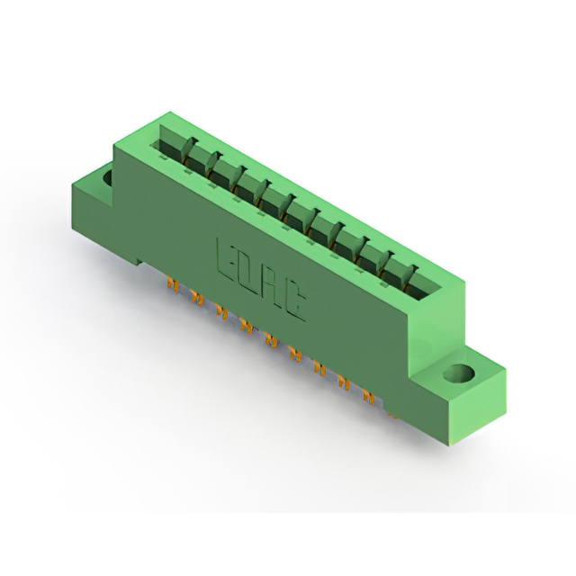 CONN EDGE DUAL FMALE 20POS 0.156