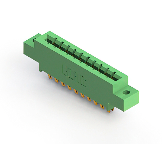 CONN EDGE DUAL FMALE 20POS 0.156
