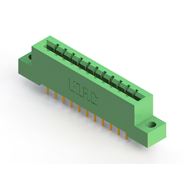 CONN EDGE DUAL FMALE 22POS 0.156