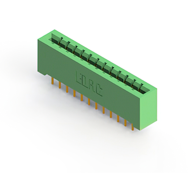 CONN EDGE DUAL FMALE 24POS 0.156