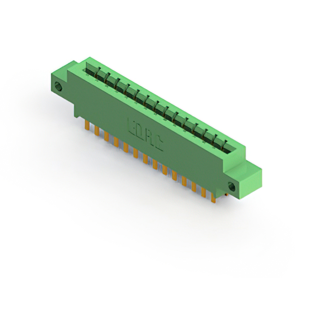 CONN EDGE DUAL FMALE 28POS 0.156