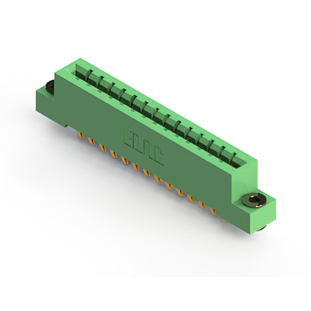 CONN EDGE DUAL FMALE 28POS 0.156