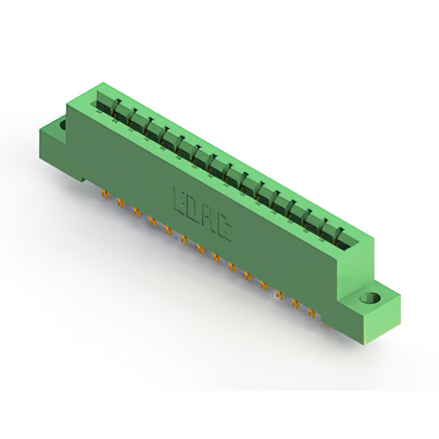 CONN EDGE DUAL FMALE 30POS 0.156