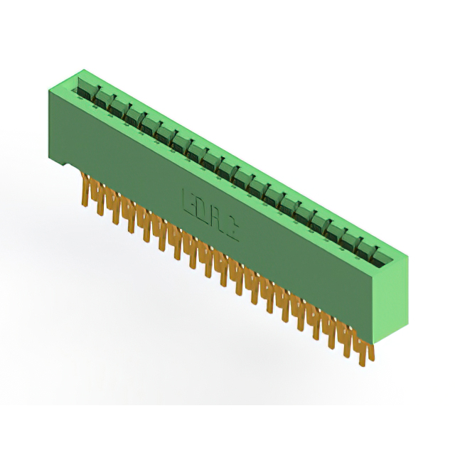 CONN EDGE DUAL FMALE 38POS 0.156