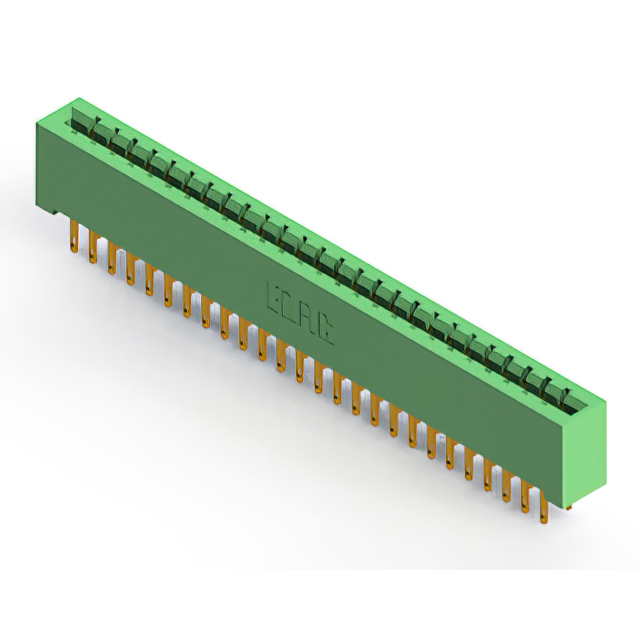 CONN EDGE DUAL FMALE 52POS 0.156