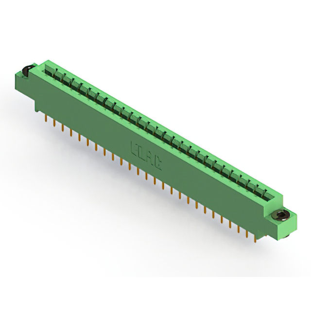 CONN EDGE DUAL FMALE 52POS 0.156