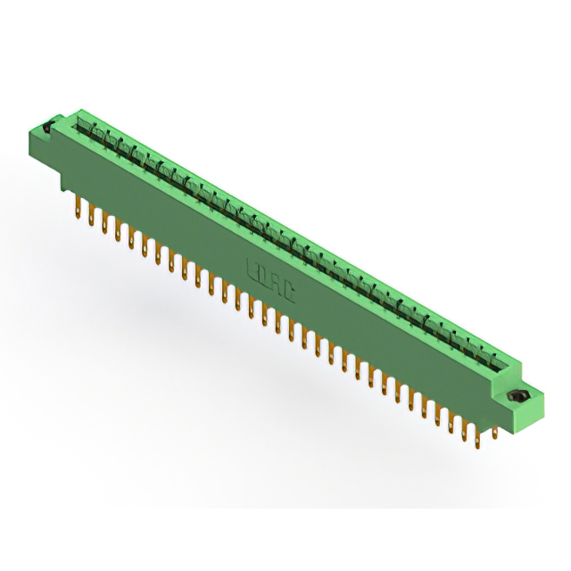 CONN EDGE DUAL FMALE 62POS 0.156