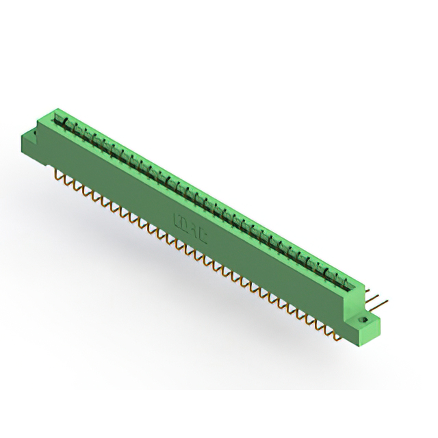 CONN EDGE DUAL FMALE 62POS 0.156