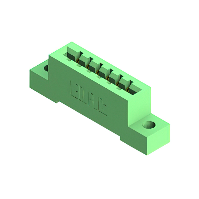 CONN EDGE SGL FMALE 6POS 0.156