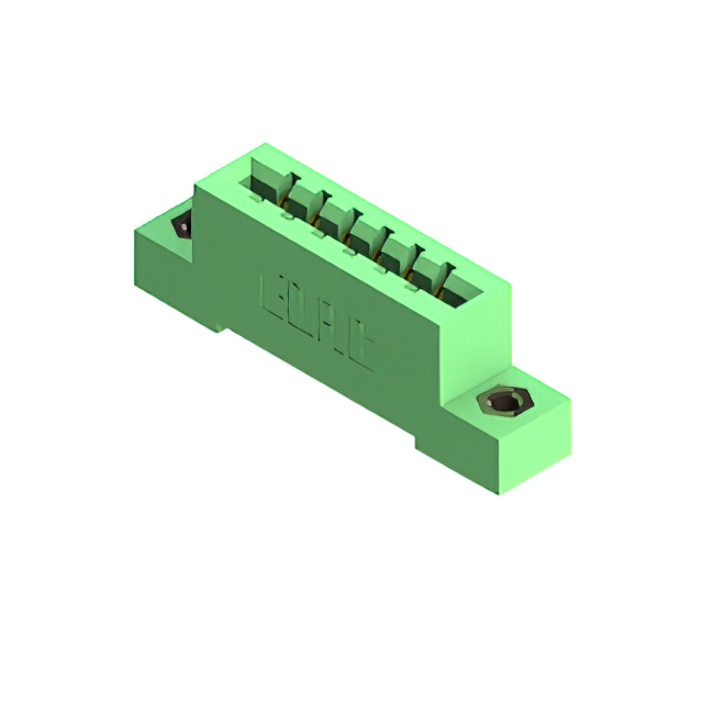 CONN EDGE SGL FMALE 6POS 0.156