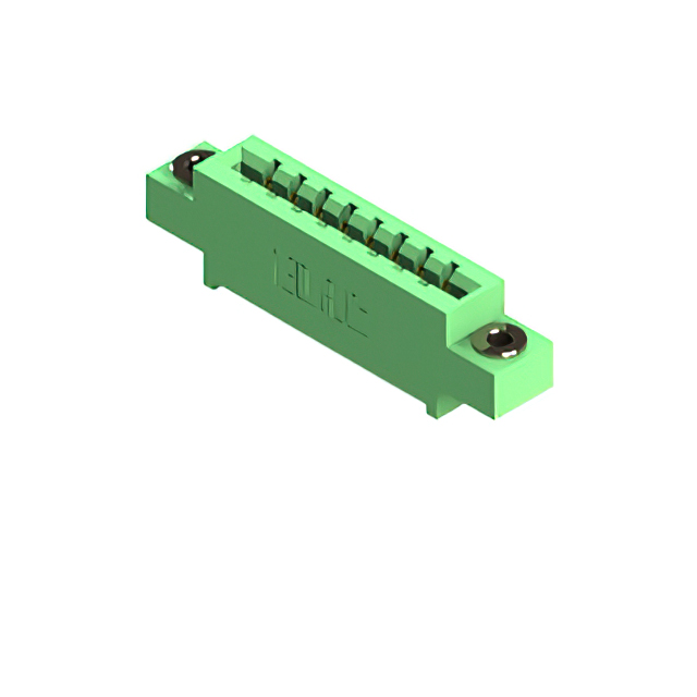 CONN EDGE SGL FMALE 8POS 0.156