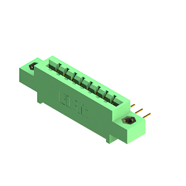 CONN EDGE SGL FMALE 8POS 0.156