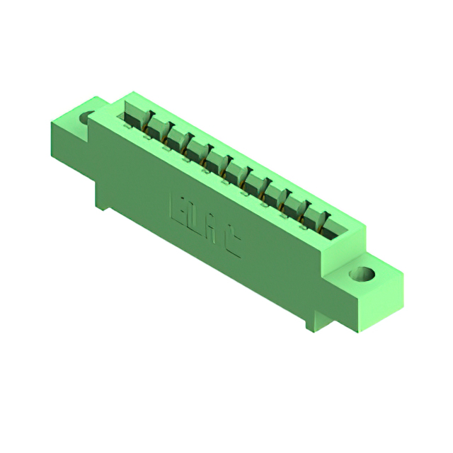 CONN EDGE SGL FMALE 10POS 0.156