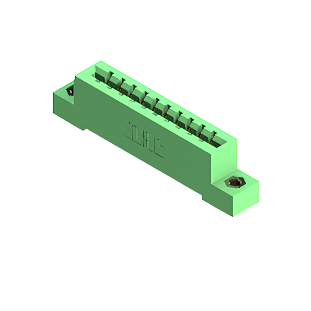 CONN EDGE SGL FMALE 10POS 0.156