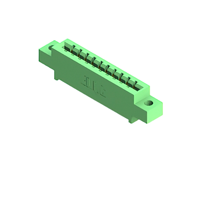 CONN EDGE SGL FMALE 10POS 0.156