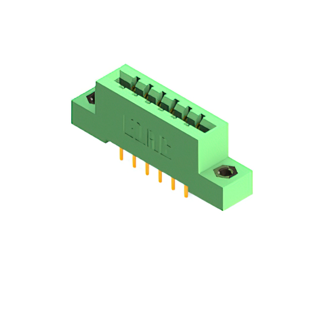 CONN EDGE DUAL FMALE 12POS 0.156