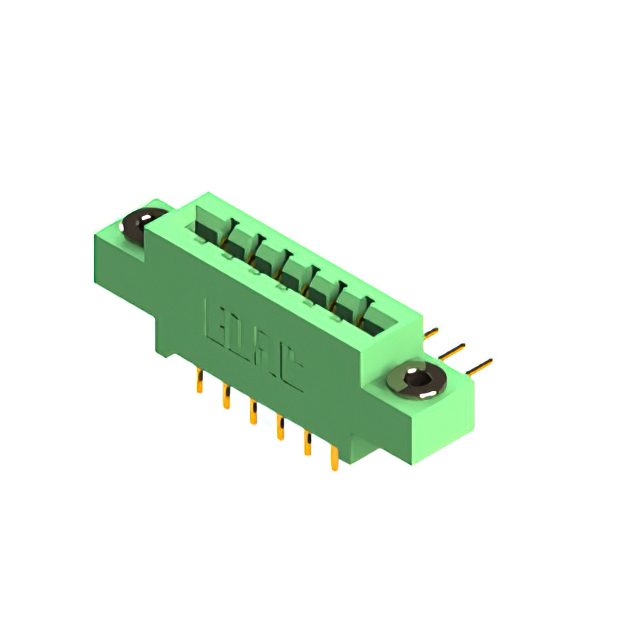 CONN EDGE DUAL FMALE 12POS 0.156